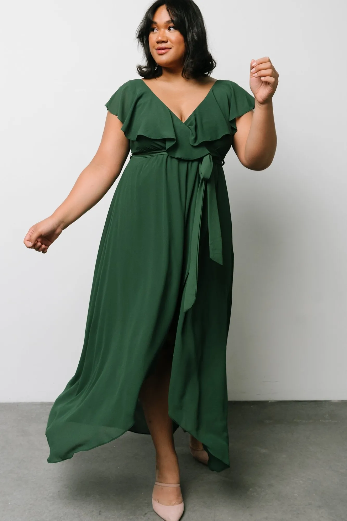 Baltic Born Katya Ruffle Maxi Dress |