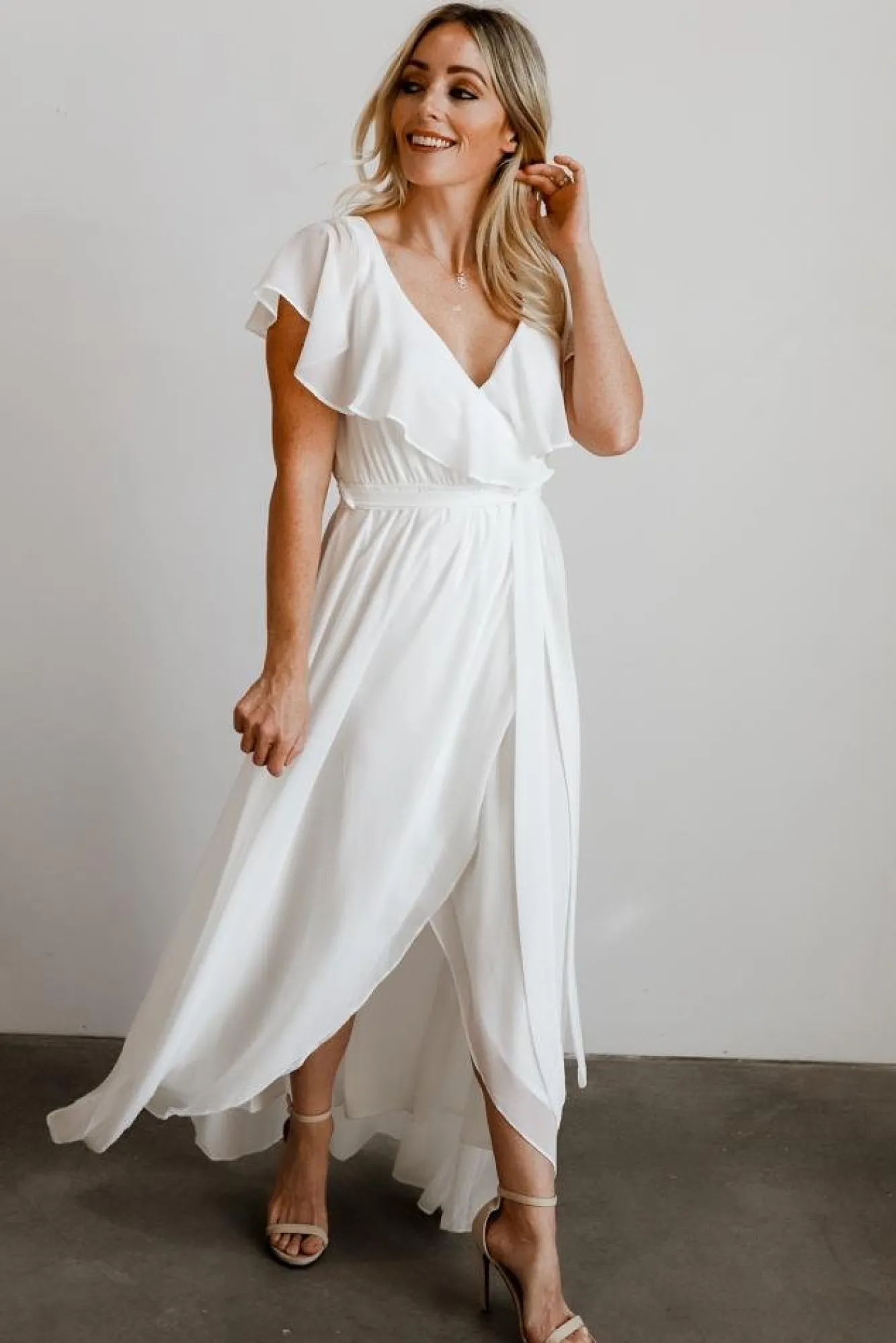 Baltic Born Katya Ruffle Maxi Dress |