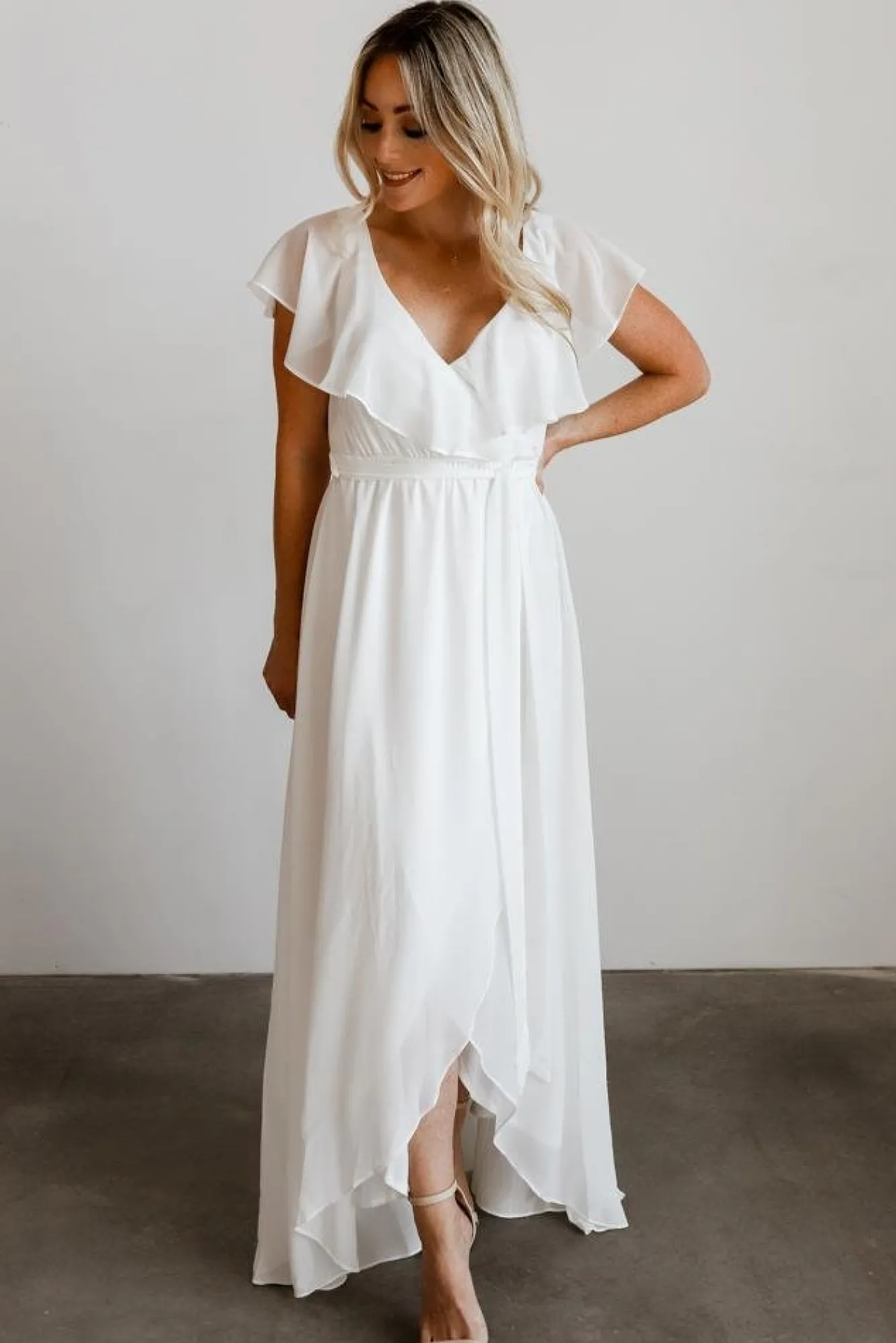 Baltic Born Katya Ruffle Maxi Dress |
