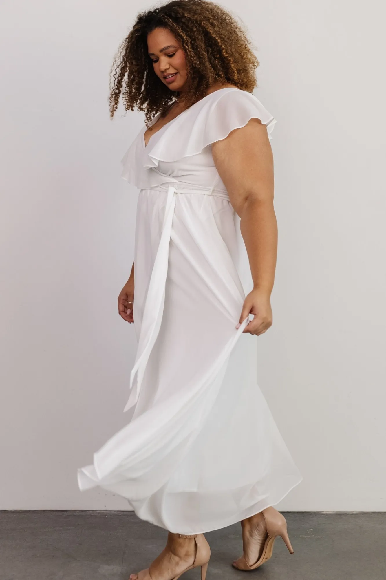Baltic Born Katya Ruffle Maxi Dress |