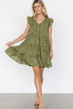 Baltic Born Kayla Button Up Short Dress |