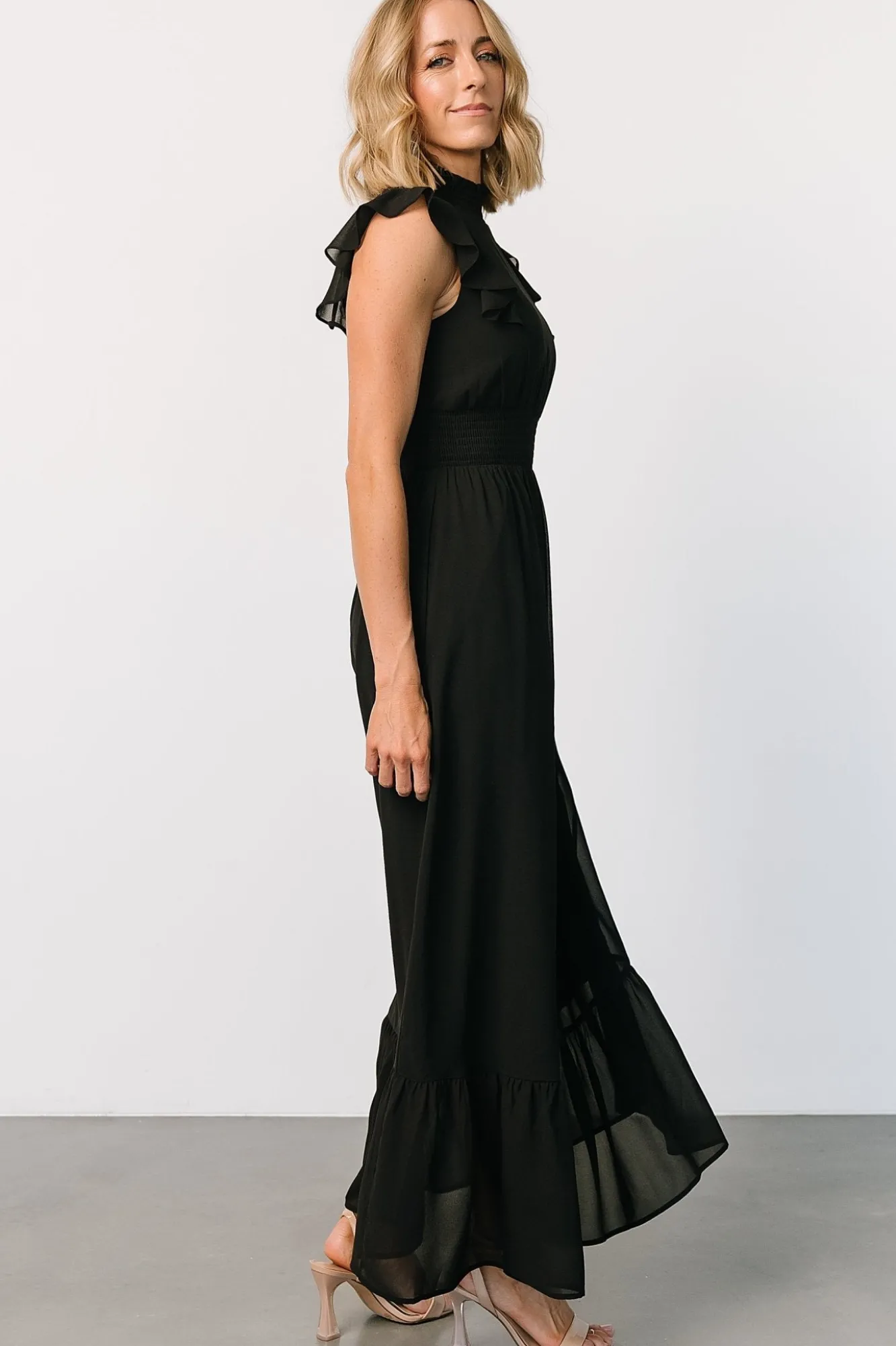Baltic Born Kearny Ruffle Maxi Dress |