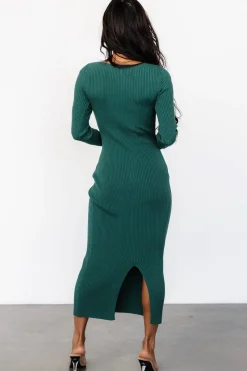 Baltic Born Kendall Ribbed Midi Dress |