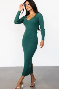Baltic Born Kendall Ribbed Midi Dress |