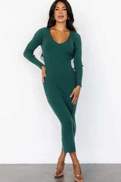 Baltic Born Kendall Ribbed Midi Dress |