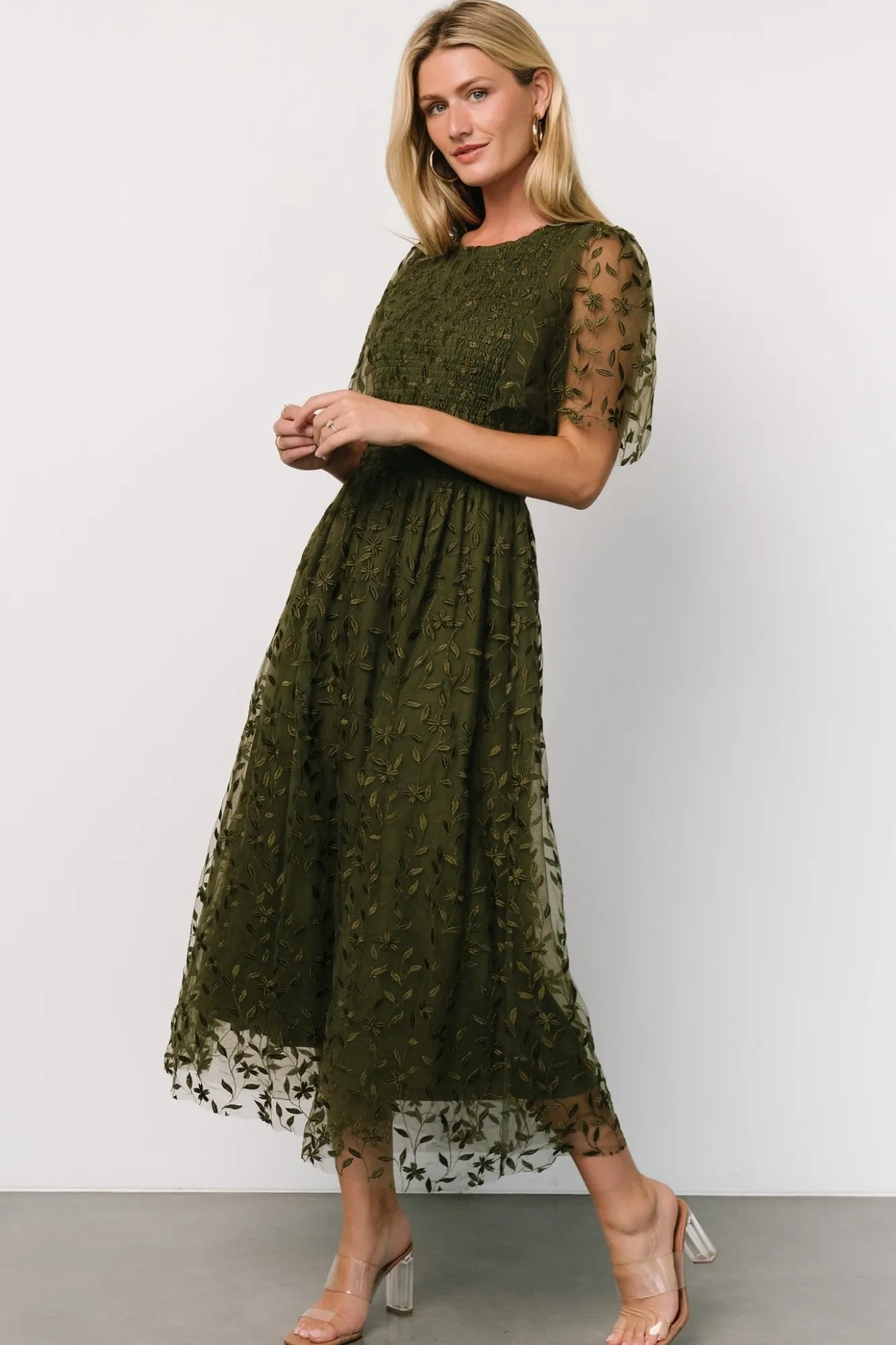 Baltic Born Kendra Embroidered Dress |
