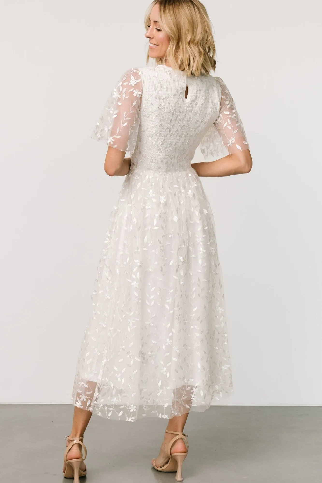 Baltic Born Kendra Embroidered Dress |
