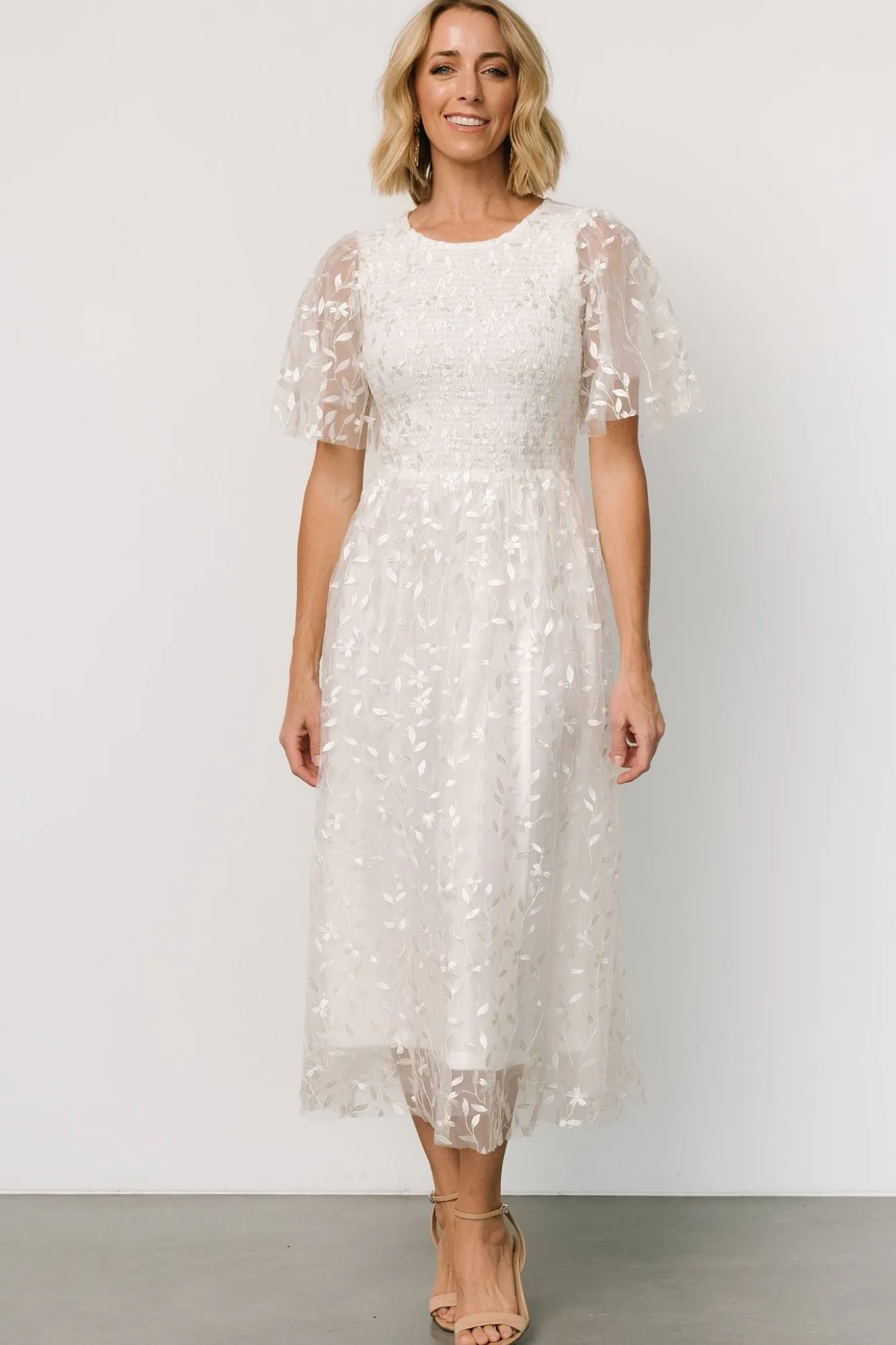 Baltic Born Kendra Embroidered Dress |