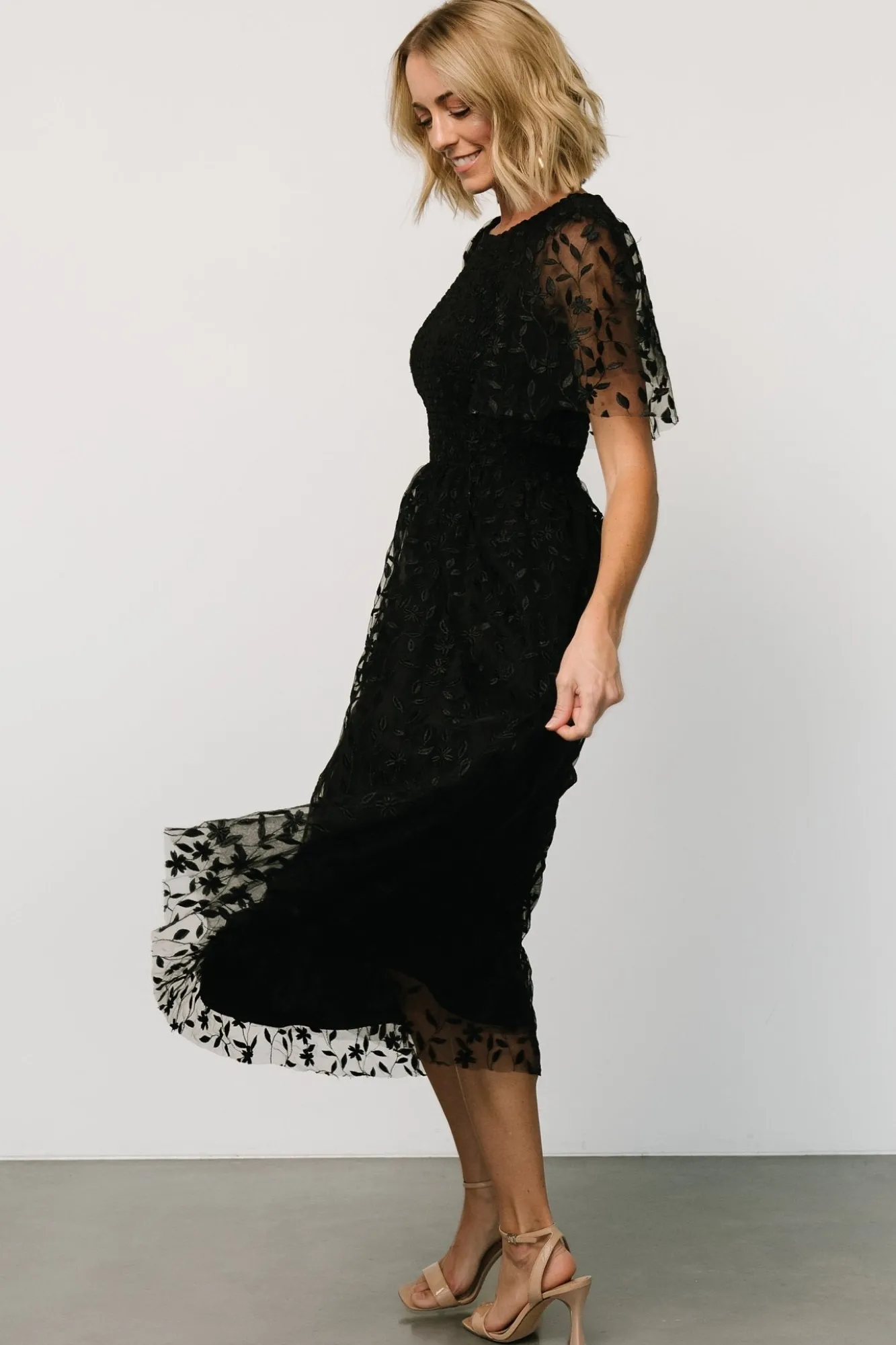 Baltic Born Kendra Embroidered Dress |