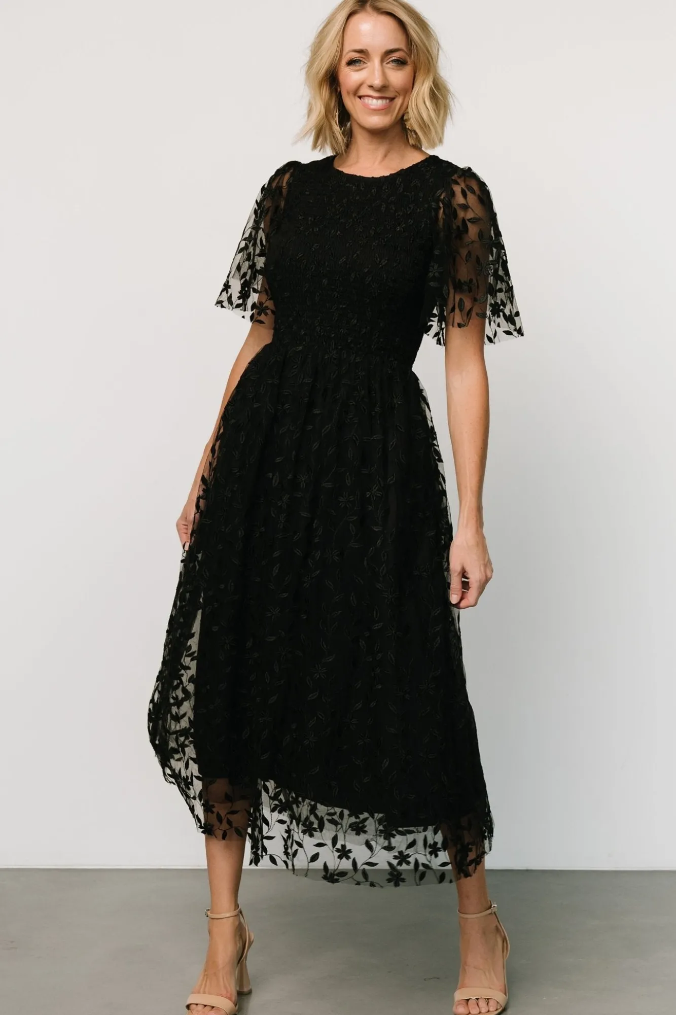 Baltic Born Kendra Embroidered Dress |
