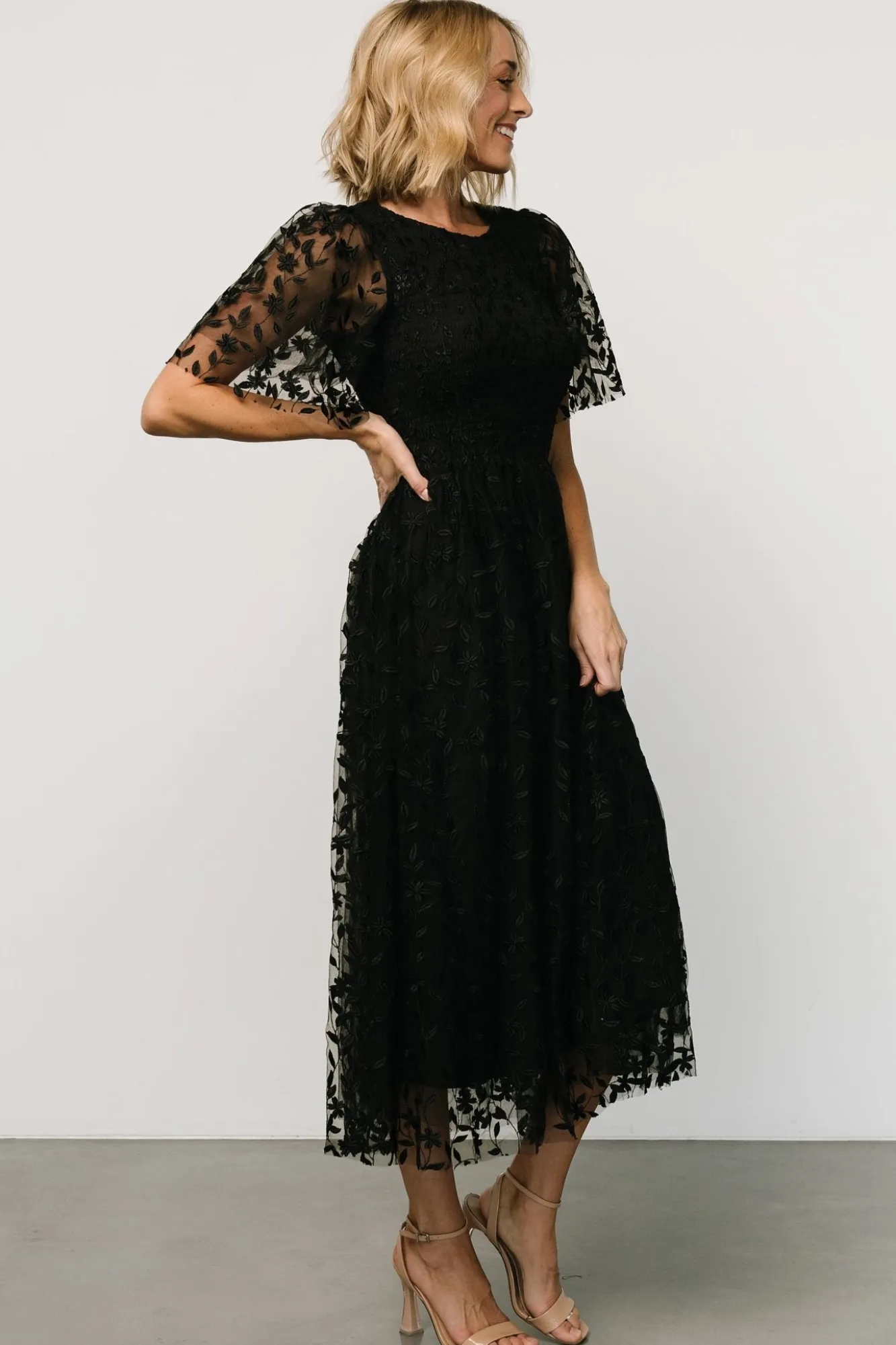 Baltic Born Kendra Embroidered Dress |