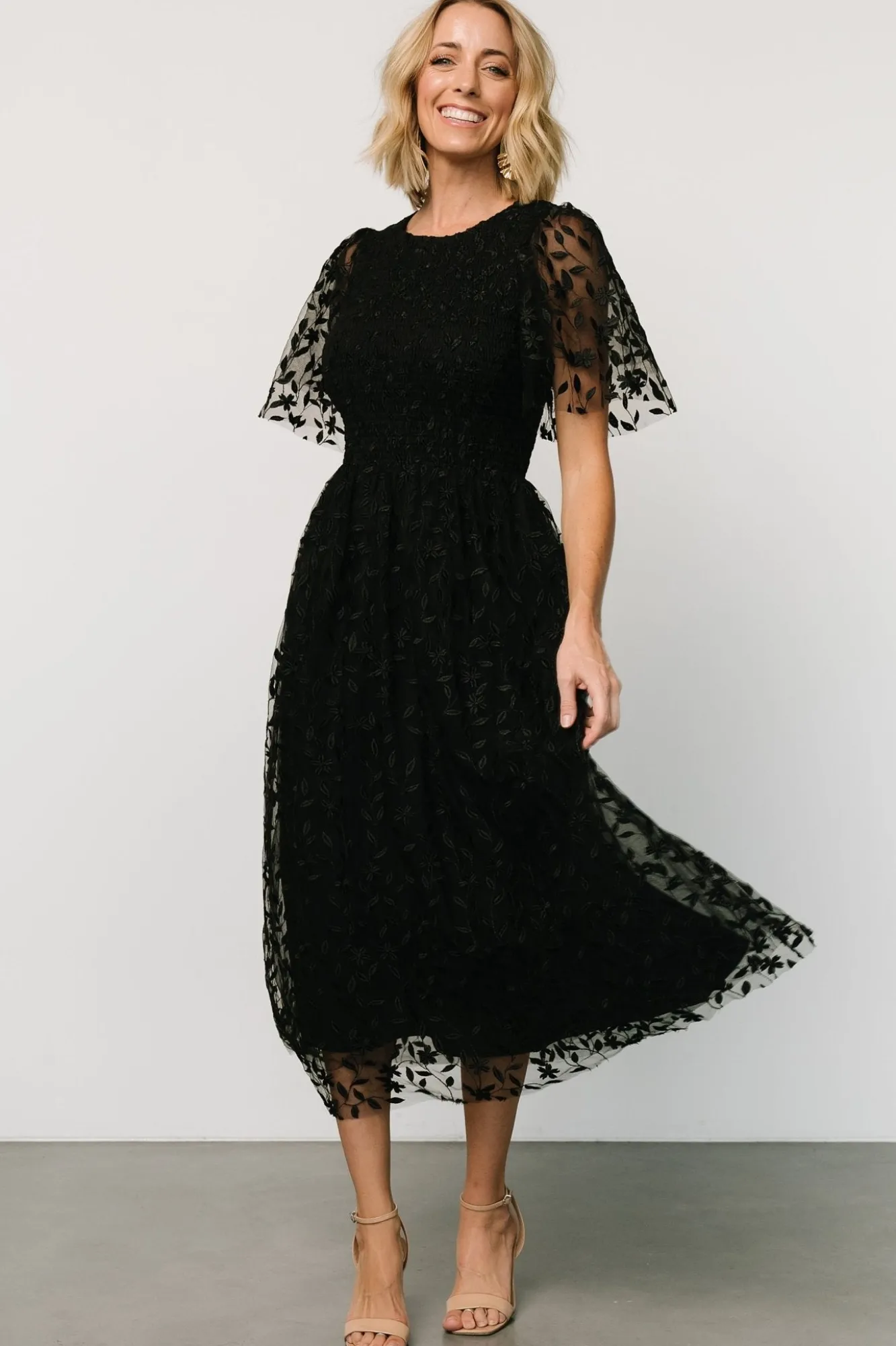Baltic Born Kendra Embroidered Dress |