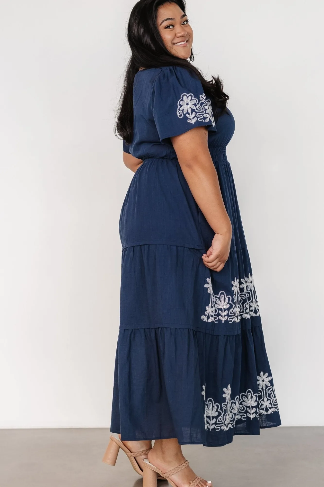 Baltic Born Kennedy Embroidered Maxi Dress |