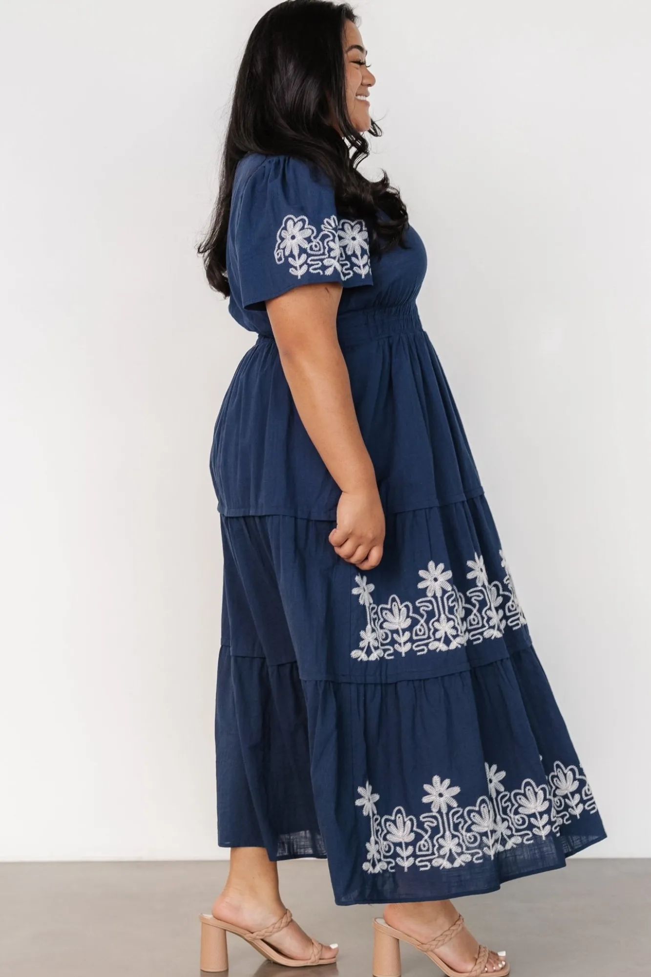 Baltic Born Kennedy Embroidered Maxi Dress |