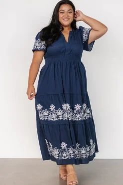 Baltic Born Kennedy Embroidered Maxi Dress |