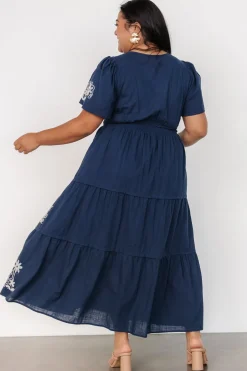 Baltic Born Kennedy Embroidered Maxi Dress |
