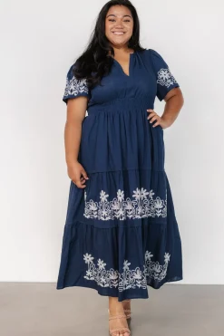 Baltic Born Kennedy Embroidered Maxi Dress |