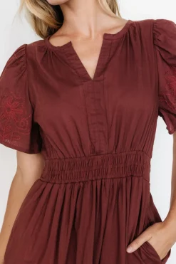 Baltic Born Kennedy Embroidered Maxi Dress |