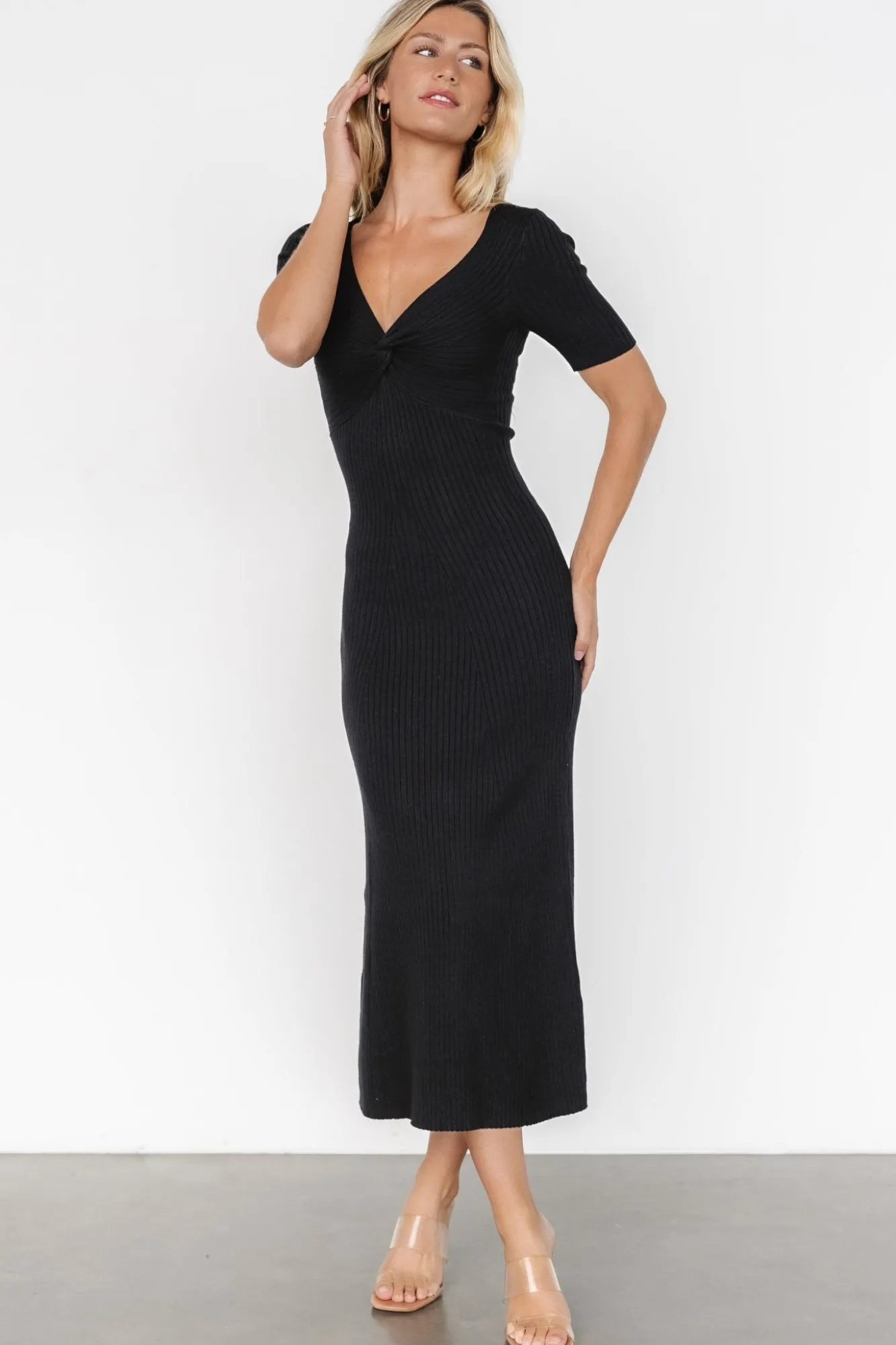 Baltic Born Keren Ribbed Maxi Dress |