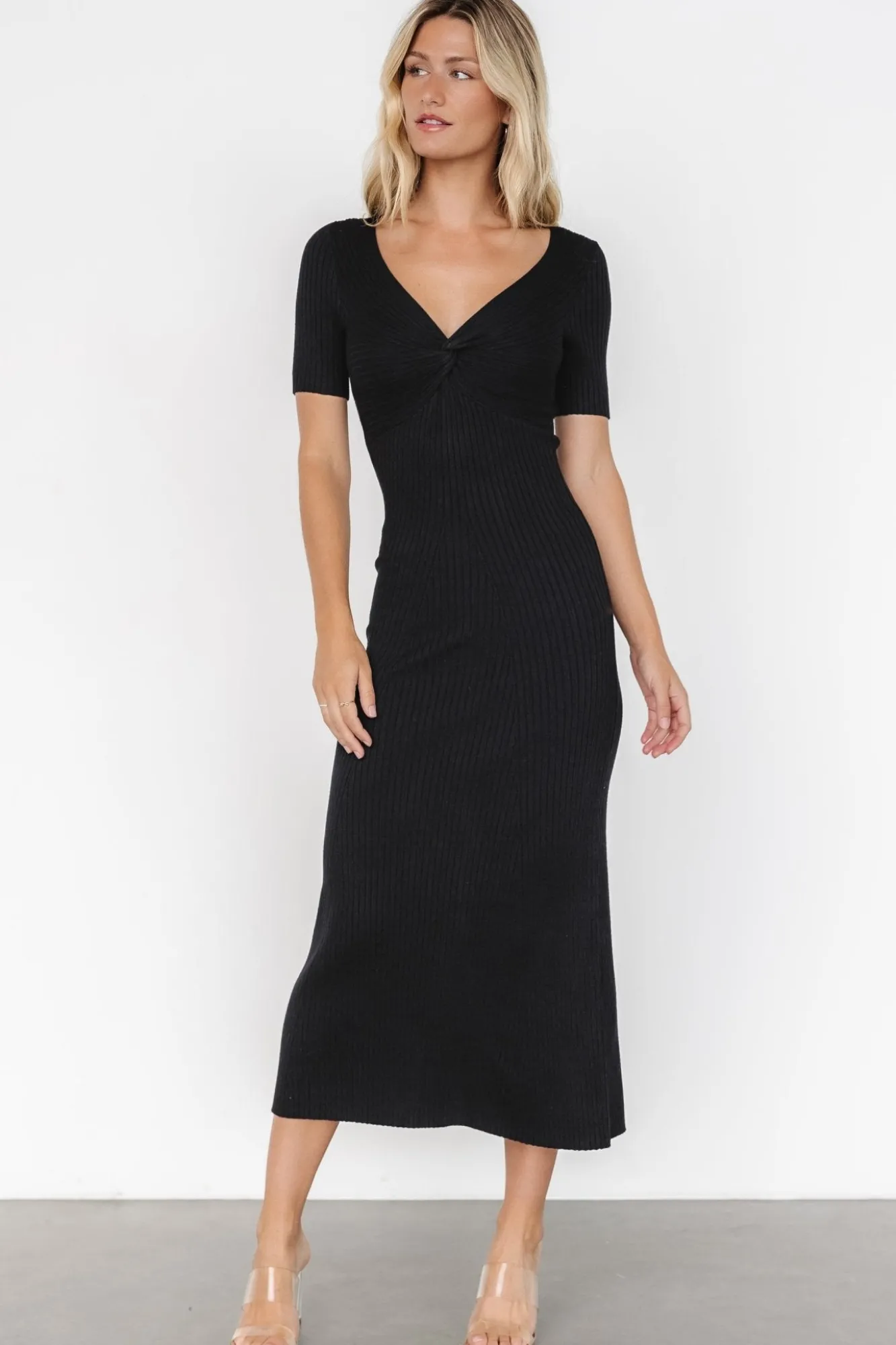 Baltic Born Keren Ribbed Maxi Dress |