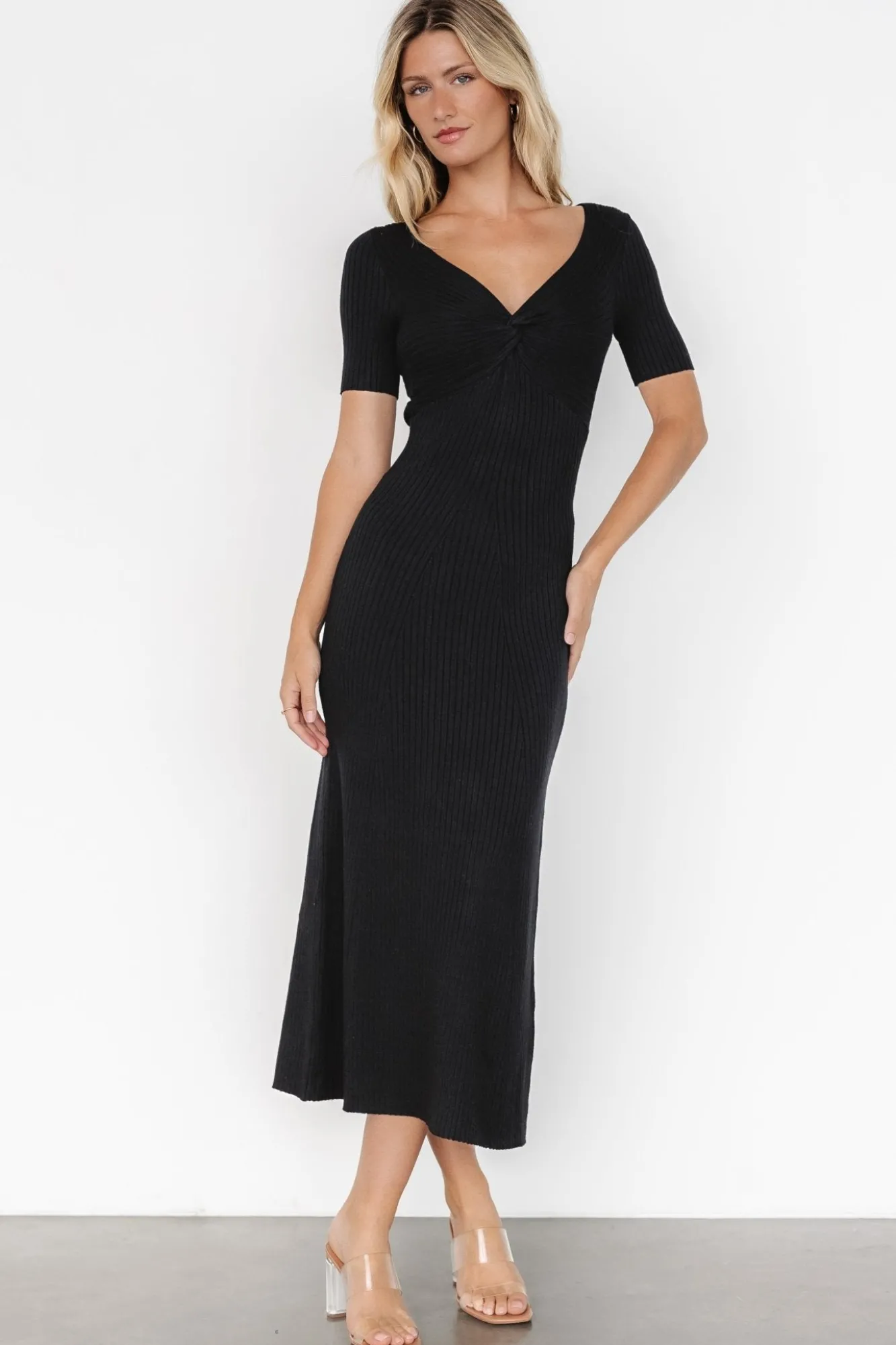 Baltic Born Keren Ribbed Maxi Dress |