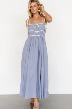 Baltic Born Kerstin Tank Maxi Dress | Peri Blue