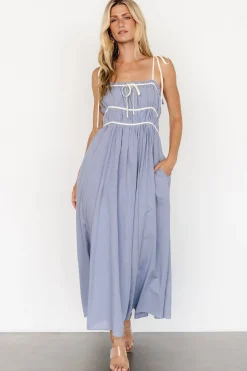Baltic Born Kerstin Tank Maxi Dress | Peri Blue