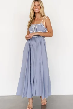Baltic Born Kerstin Tank Maxi Dress | Peri Blue