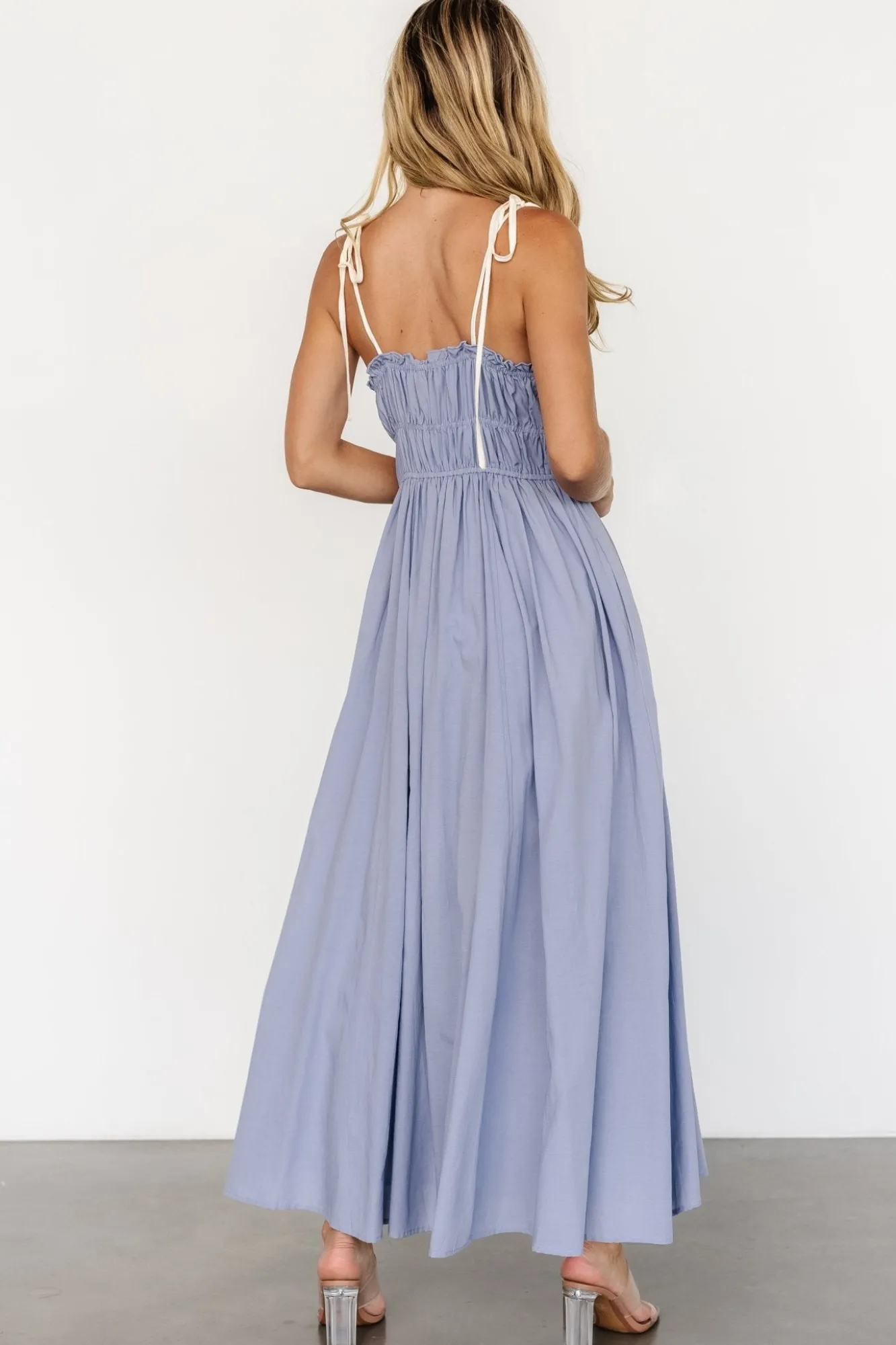 Baltic Born Kerstin Tank Maxi Dress | Peri Blue