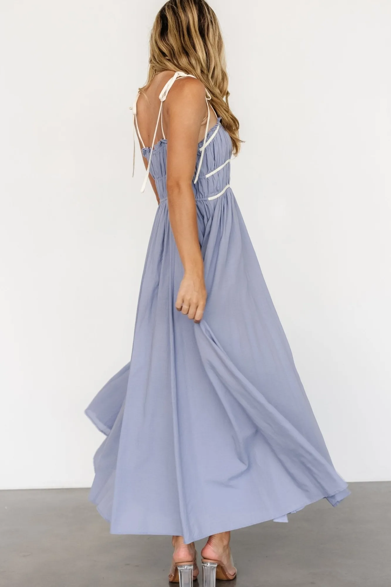 Baltic Born Kerstin Tank Maxi Dress | Peri Blue