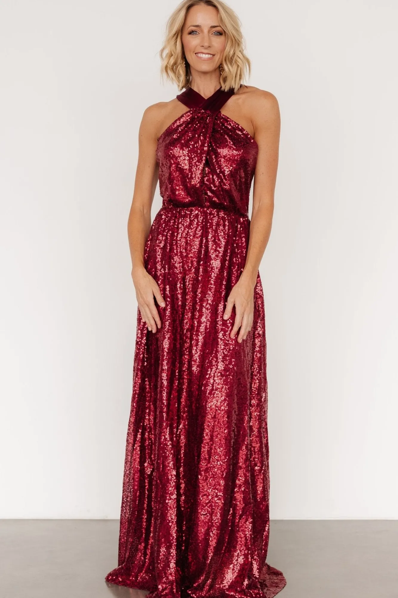 Baltic Born Khai Sequin Maxi Dress |