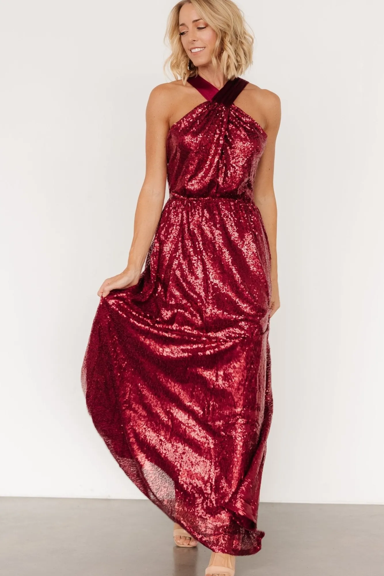 Baltic Born Khai Sequin Maxi Dress |