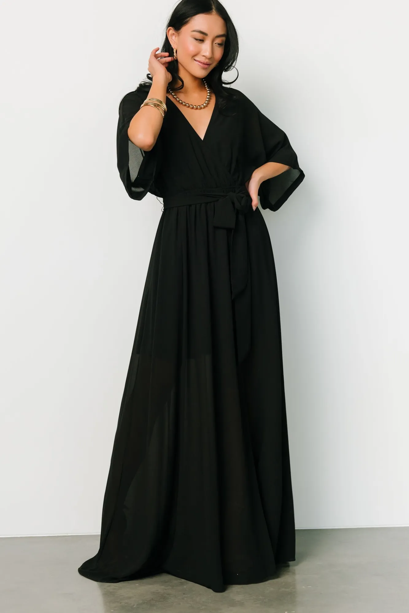 Baltic Born Kia Kimono Maxi Dress |
