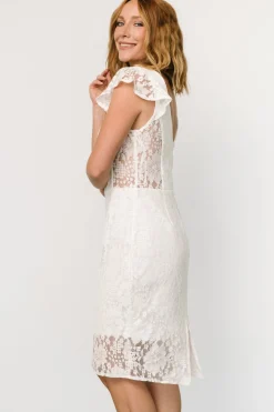 Baltic Born Kimber Lace Dress | Off White