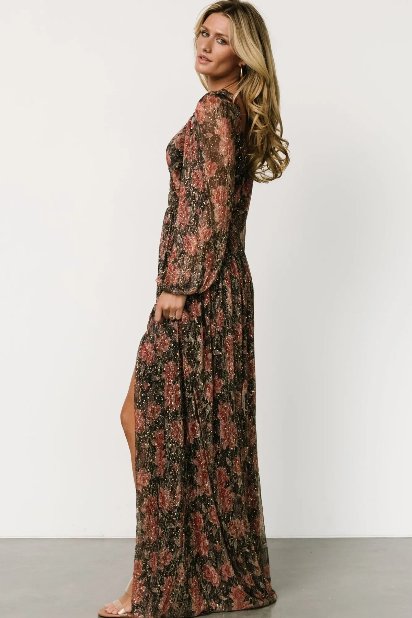 Baltic Born Kirsi Maxi Dress | Black Floral