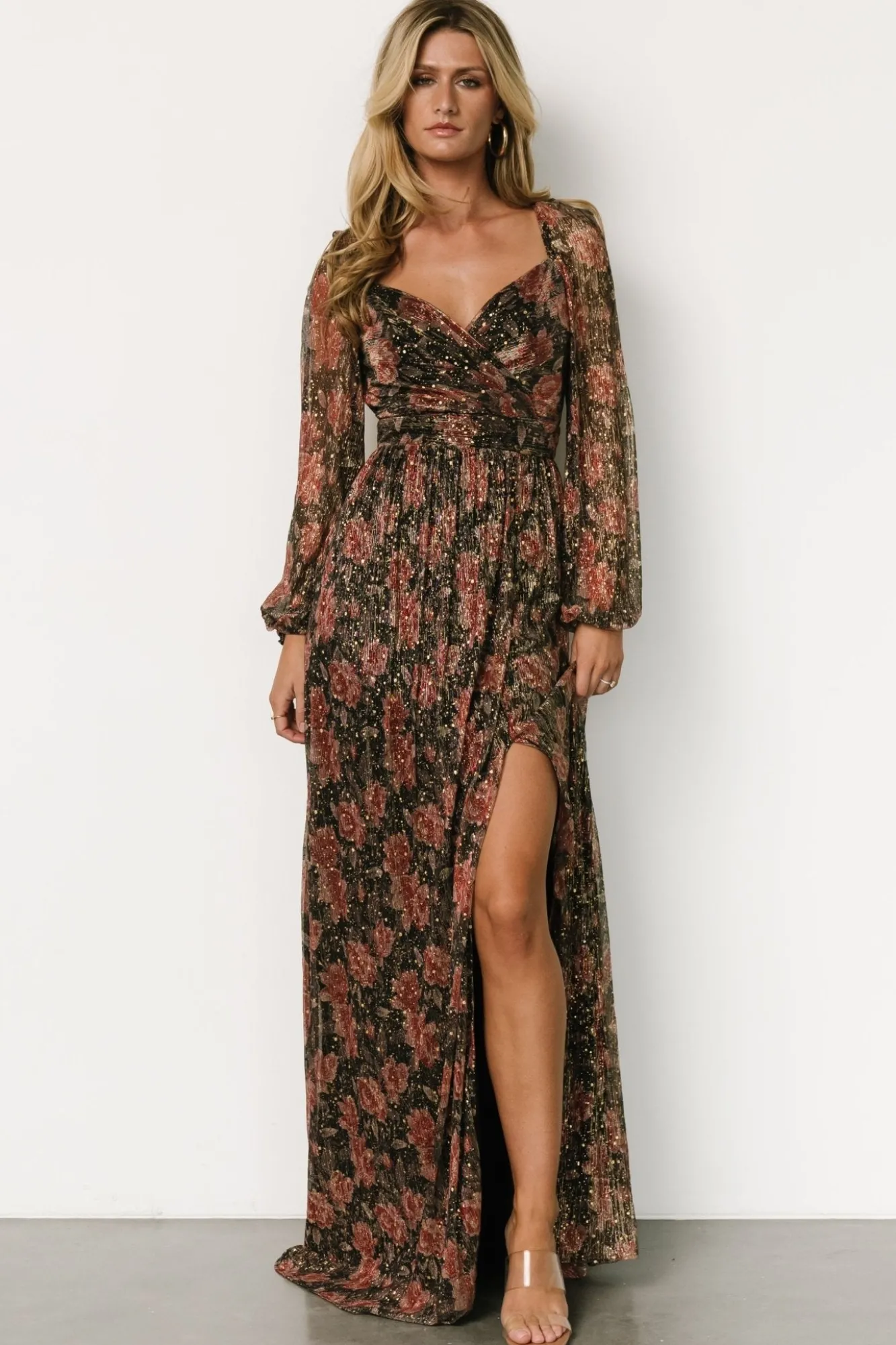 Baltic Born Kirsi Maxi Dress | Black Floral