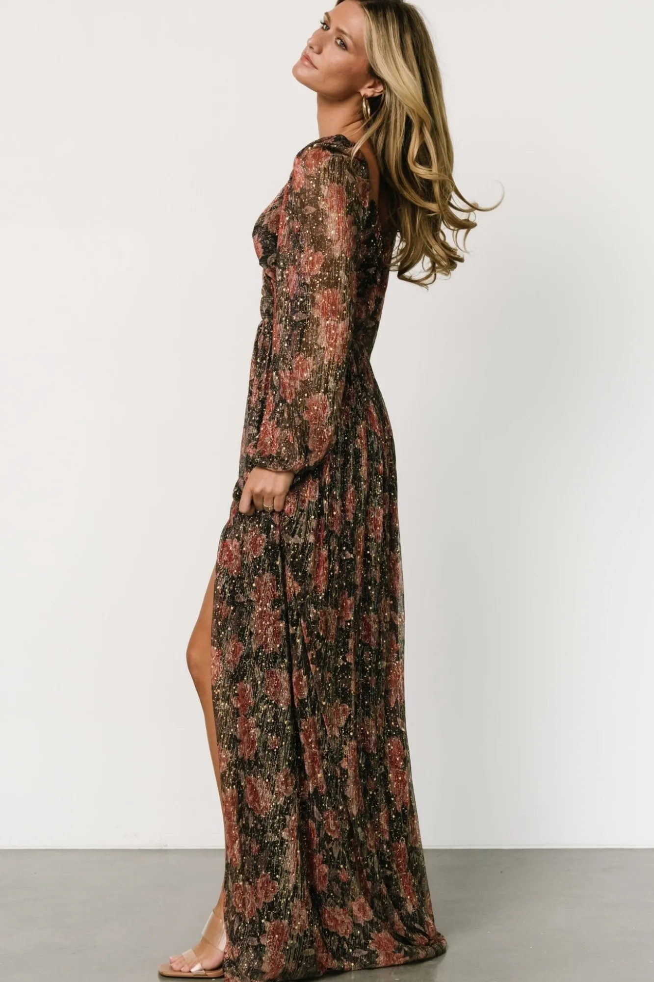 Baltic Born Kirsi Maxi Dress | Black Floral