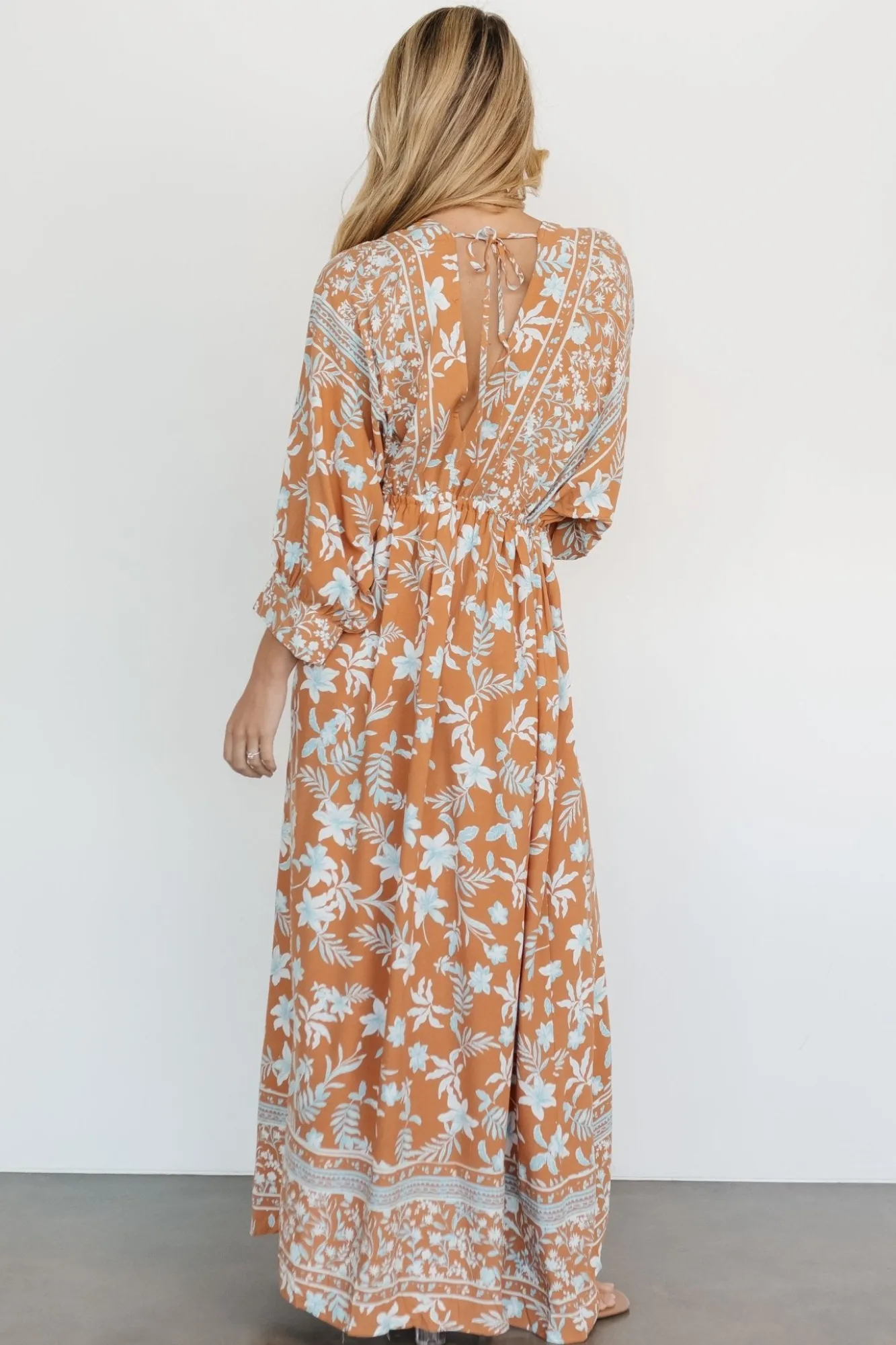 Baltic Born Laken Maxi Dress | Camel Multi