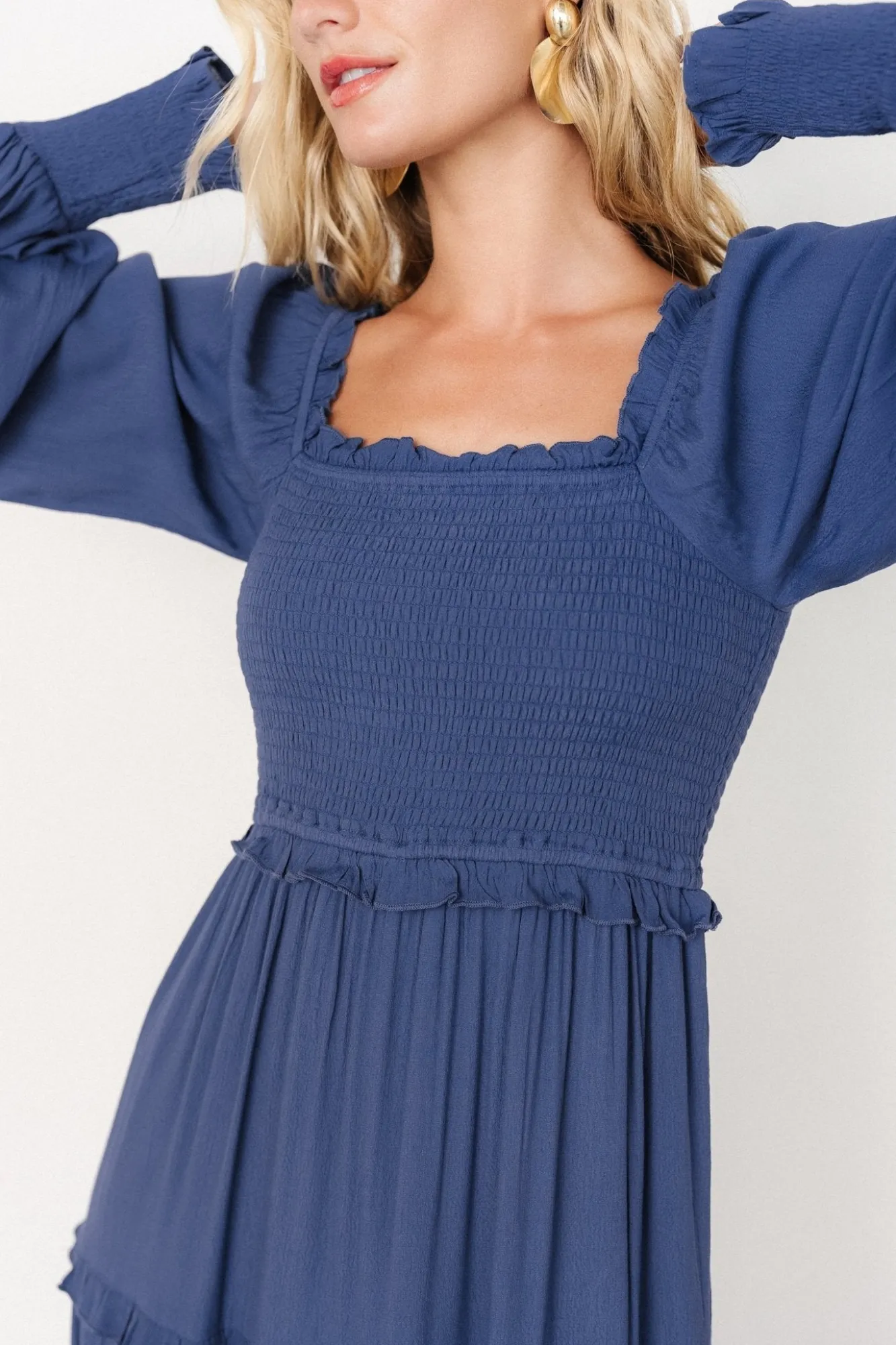 Baltic Born Lana Smocked Maxi Dress |