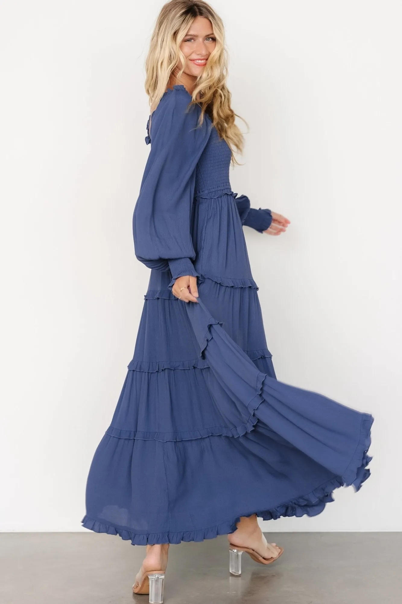 Baltic Born Lana Smocked Maxi Dress |