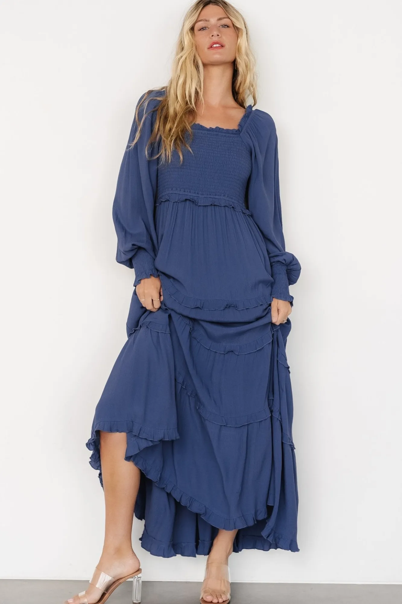 Baltic Born Lana Smocked Maxi Dress |