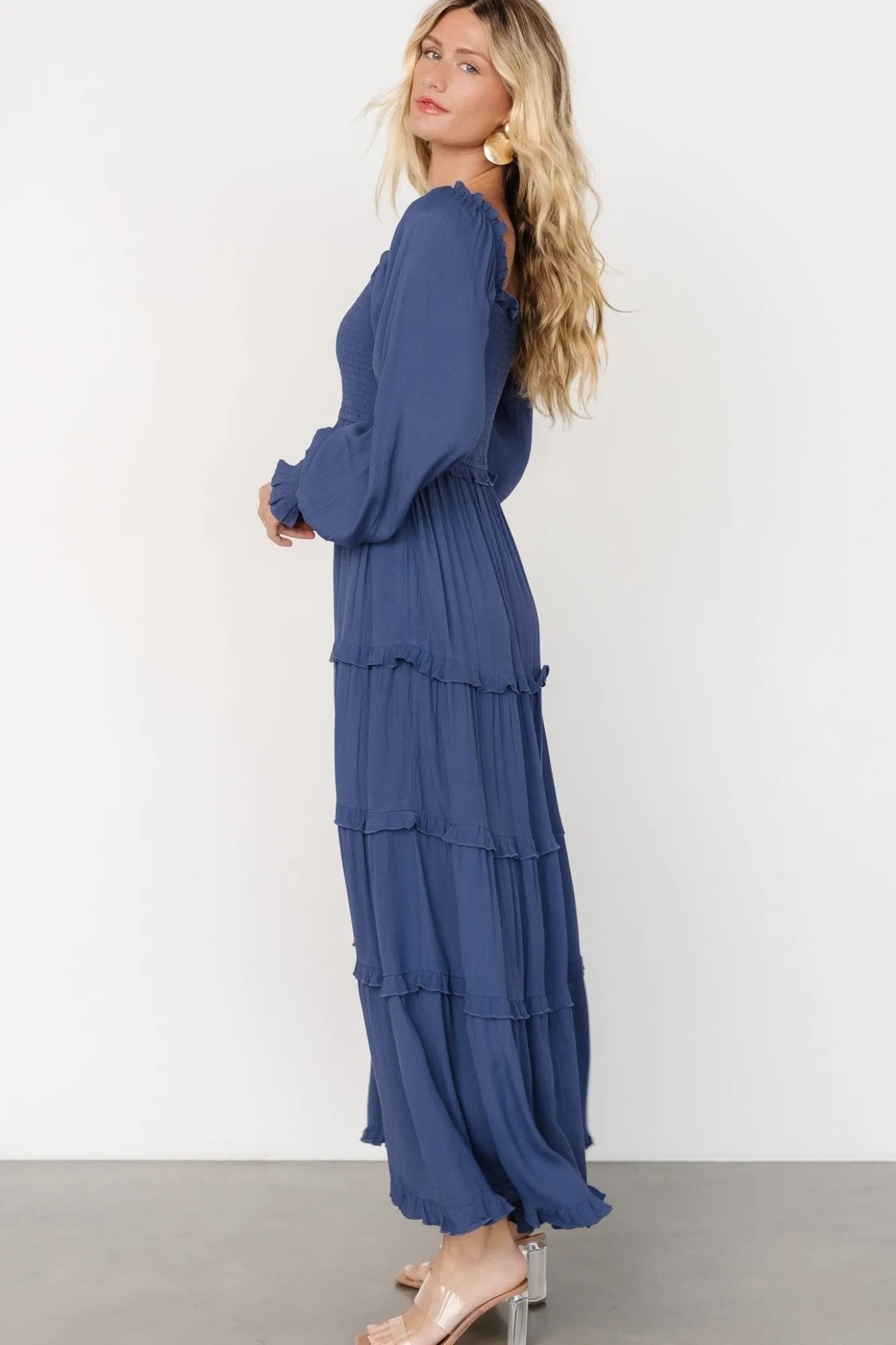 Baltic Born Lana Smocked Maxi Dress |