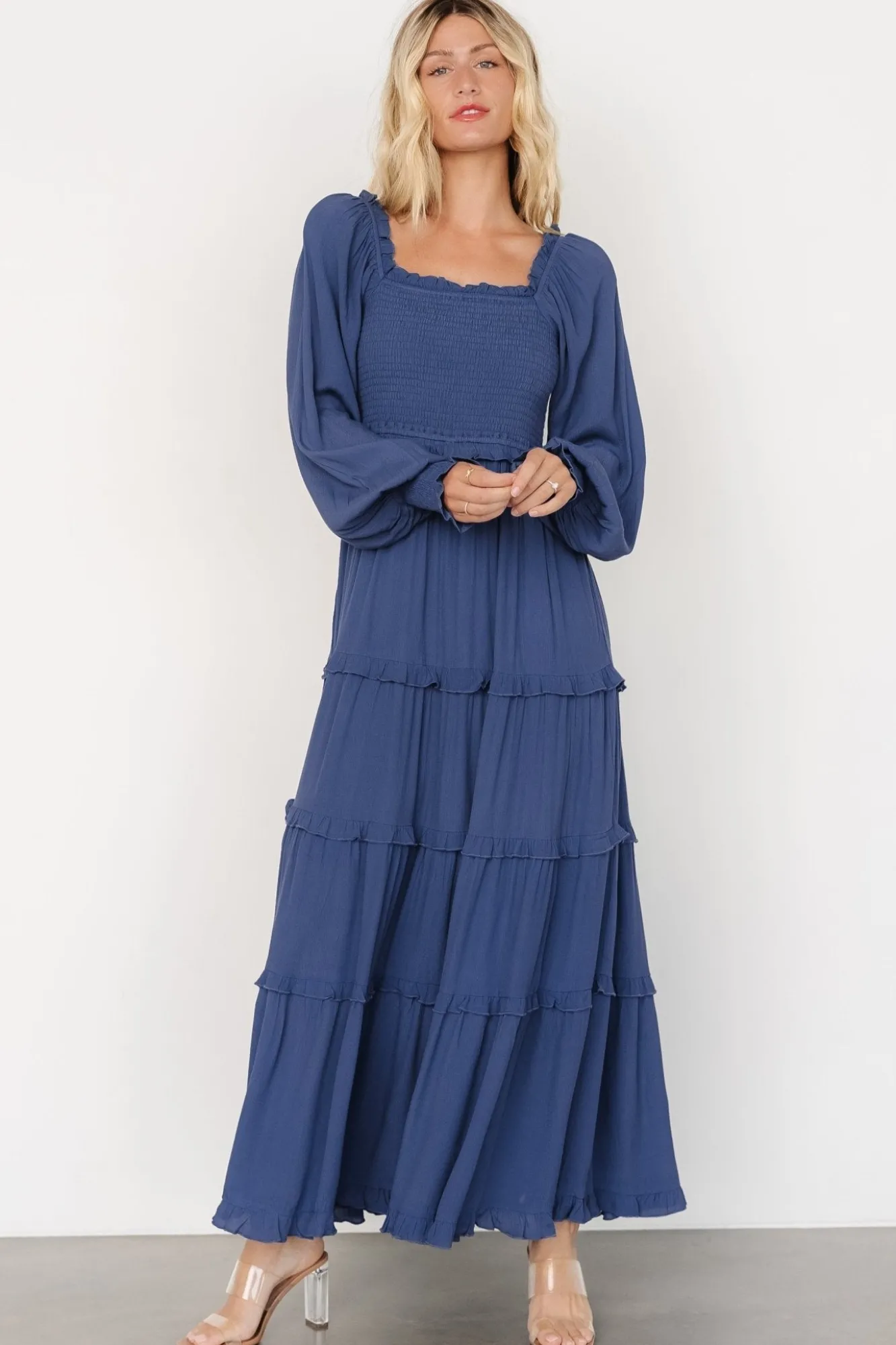 Baltic Born Lana Smocked Maxi Dress |