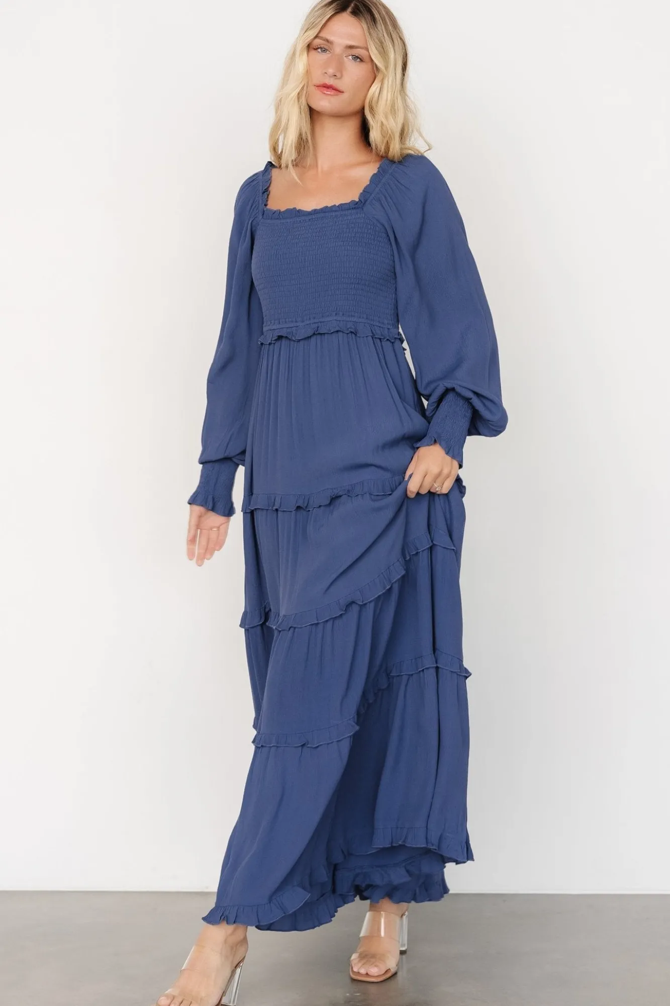 Baltic Born Lana Smocked Maxi Dress |