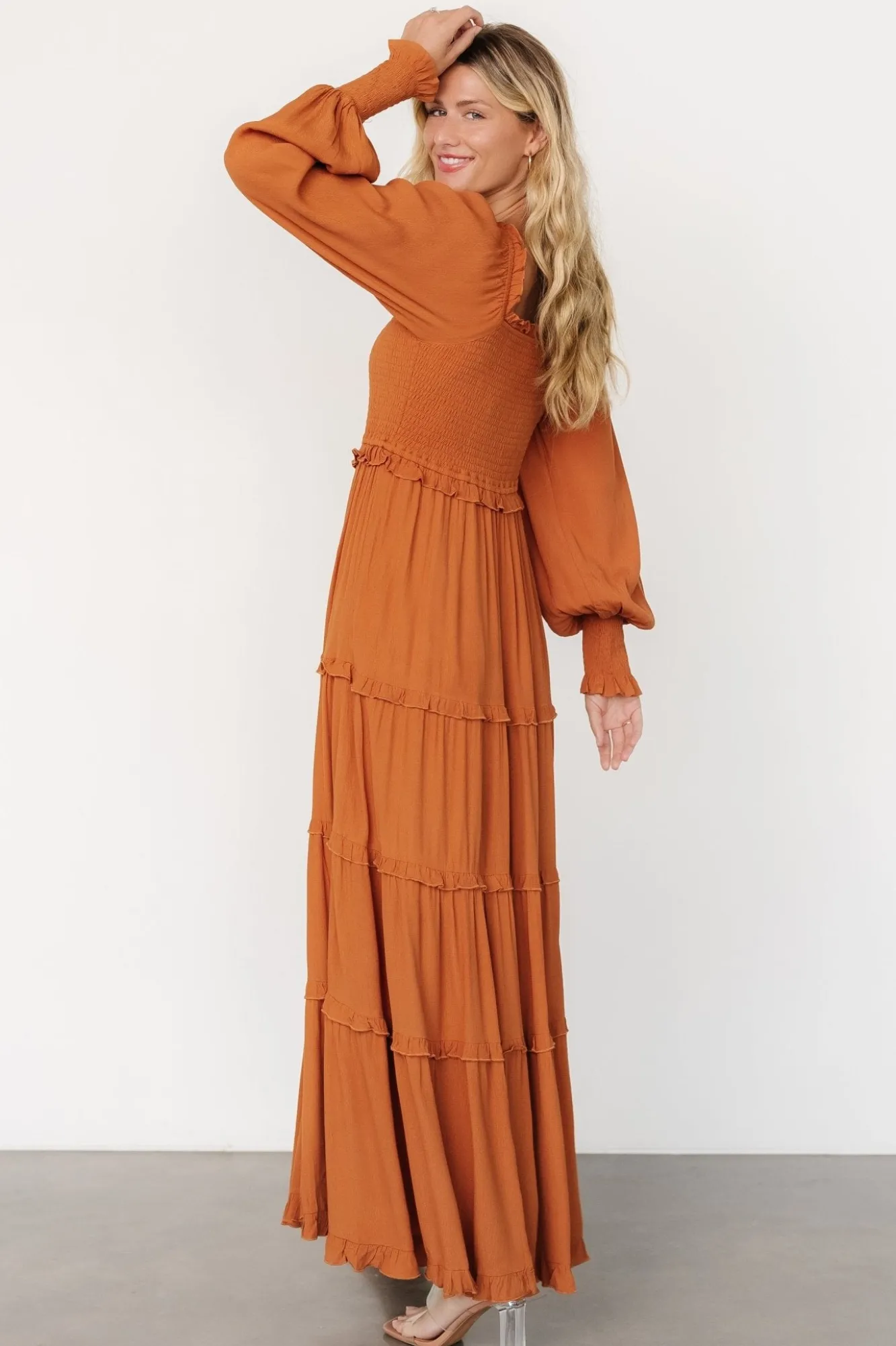 Baltic Born Lana Smocked Maxi Dress |