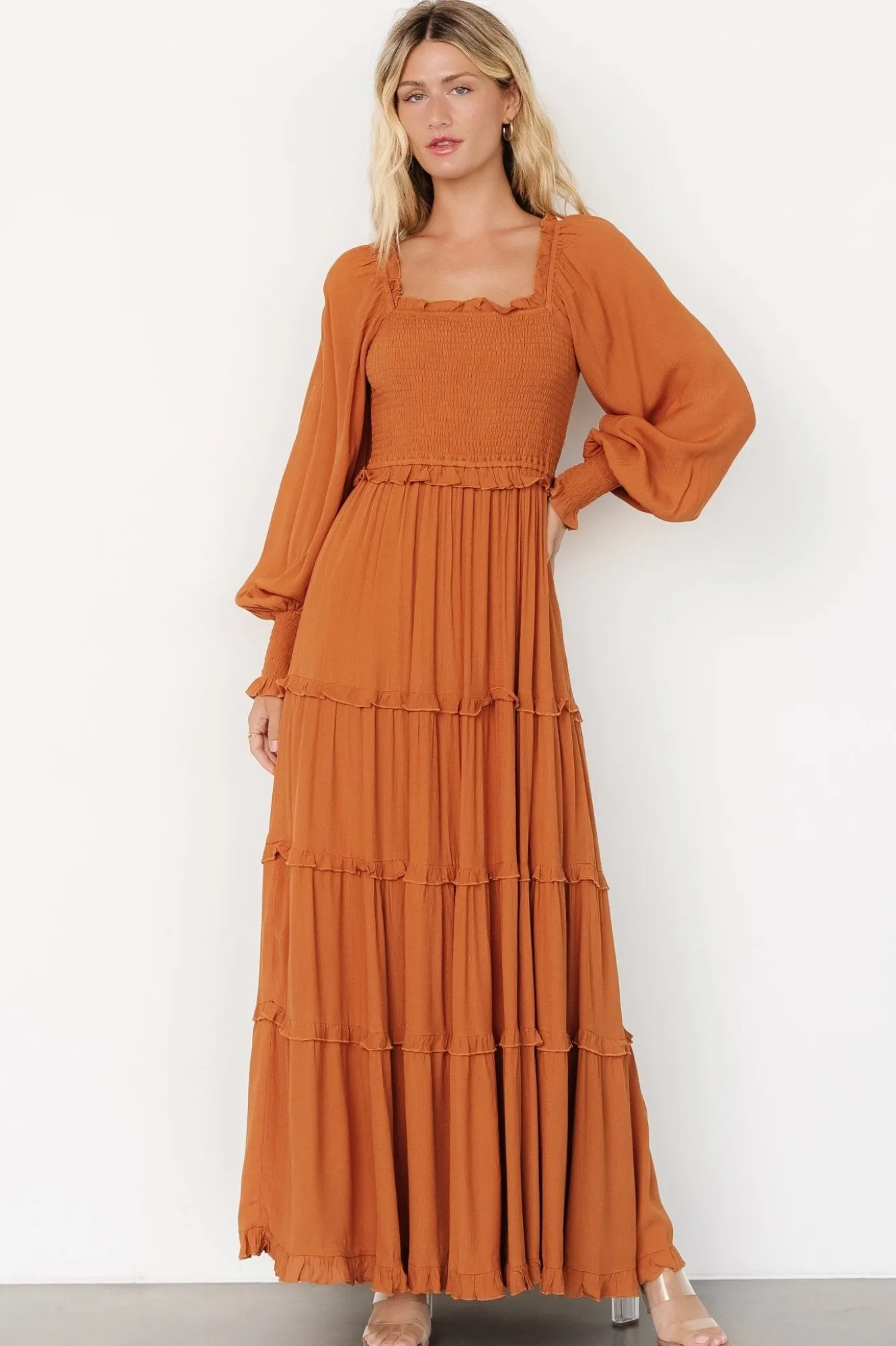 Baltic Born Lana Smocked Maxi Dress |