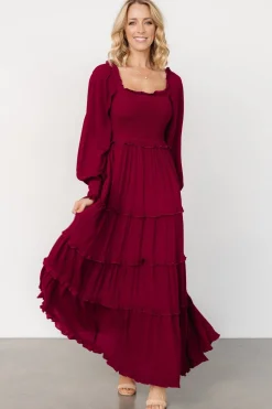 Baltic Born Lana Smocked Maxi Dress |