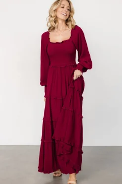Baltic Born Lana Smocked Maxi Dress |