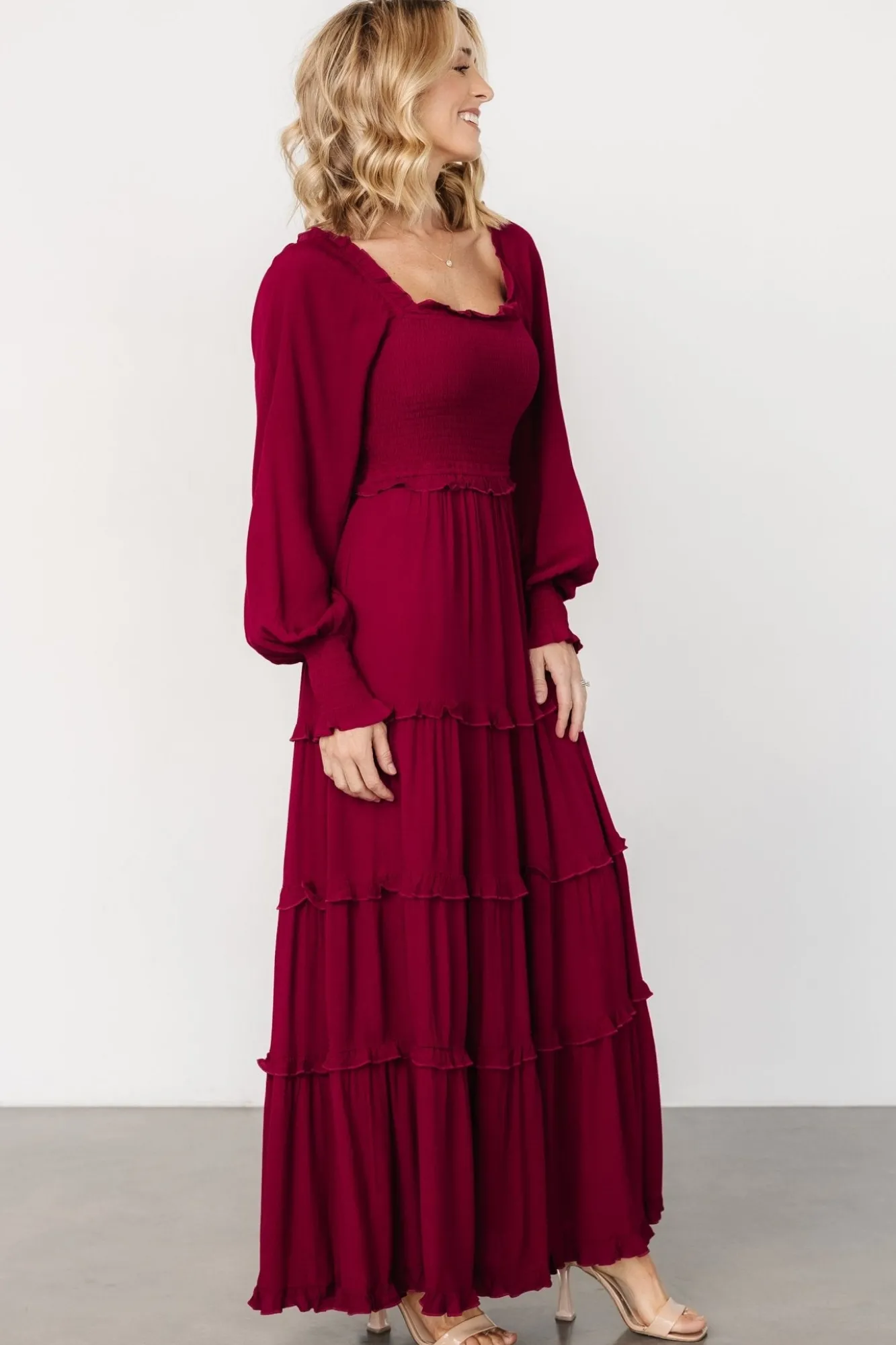 Baltic Born Lana Smocked Maxi Dress |