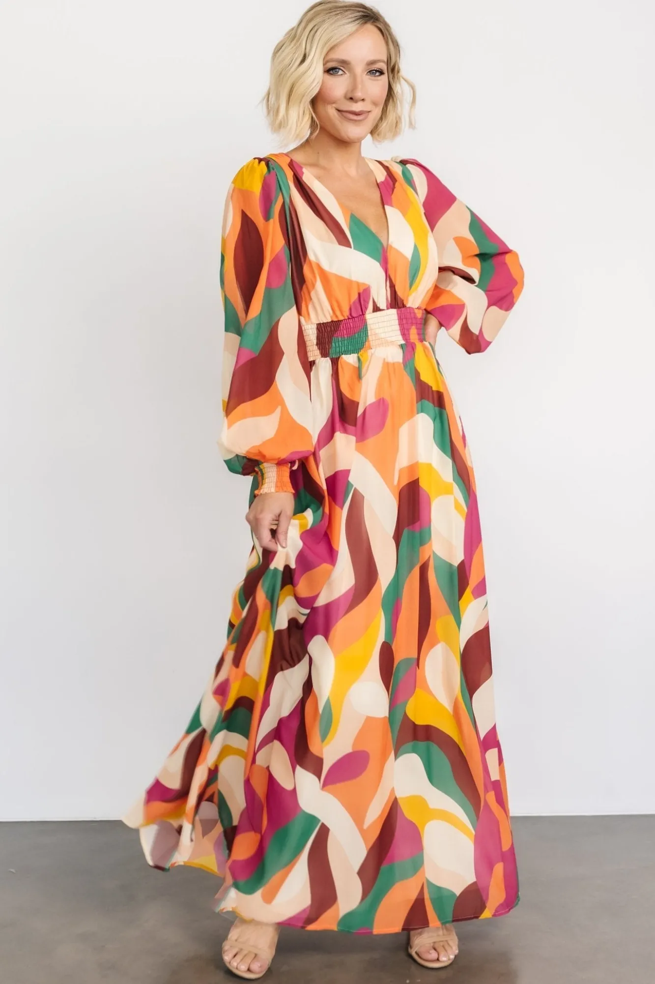 Baltic Born Lawson Maxi Dress | Green Multi
